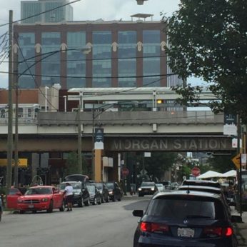 Chicago Elevated Train